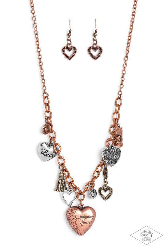 Heart Of Wisdom - Multi - Paparazzi Necklace Image