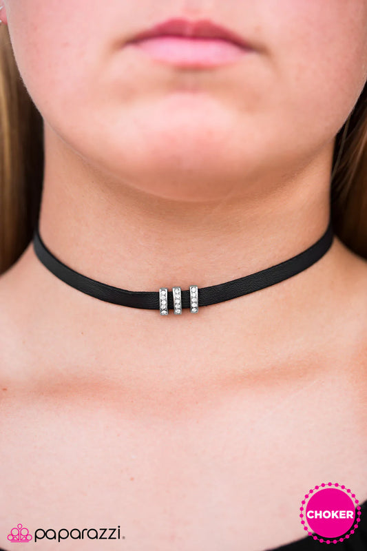 Paparazzi Necklace ~ Totally Rocked It! - Black