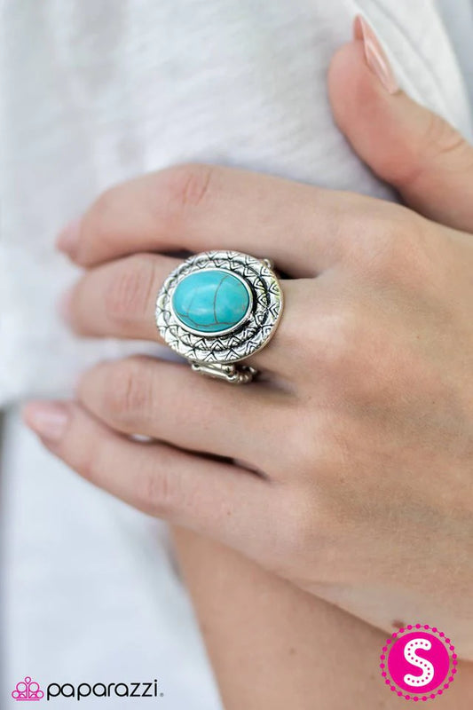 Anillo Paparazzi ~ La nueva tendencia de WEST - Azul