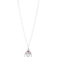 Paparazzi Necklace ~ Teardrop Drama - Pink