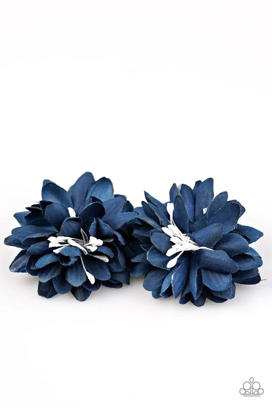 Accesorios para el cabello de Paparazzi ~ Hibiscus Haven - Azul