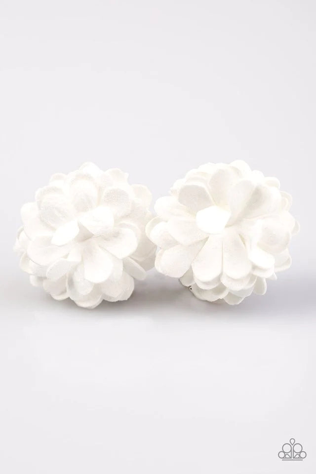 Accesorios para el cabello de Paparazzi ~ Beach Blossom - Blanco