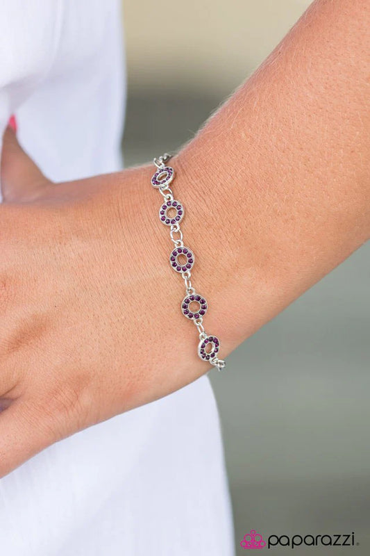 Paparazzi Bracelet ~ This Time Around - Purple