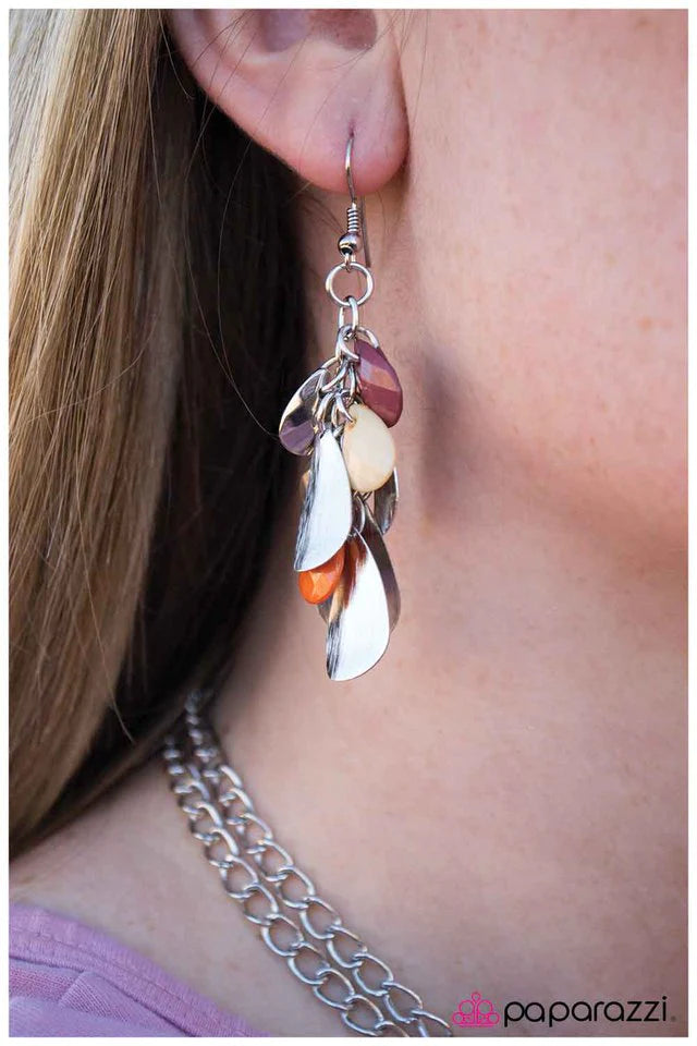 Paparazzi Earring ~ Sounds of Sophistication - Orange