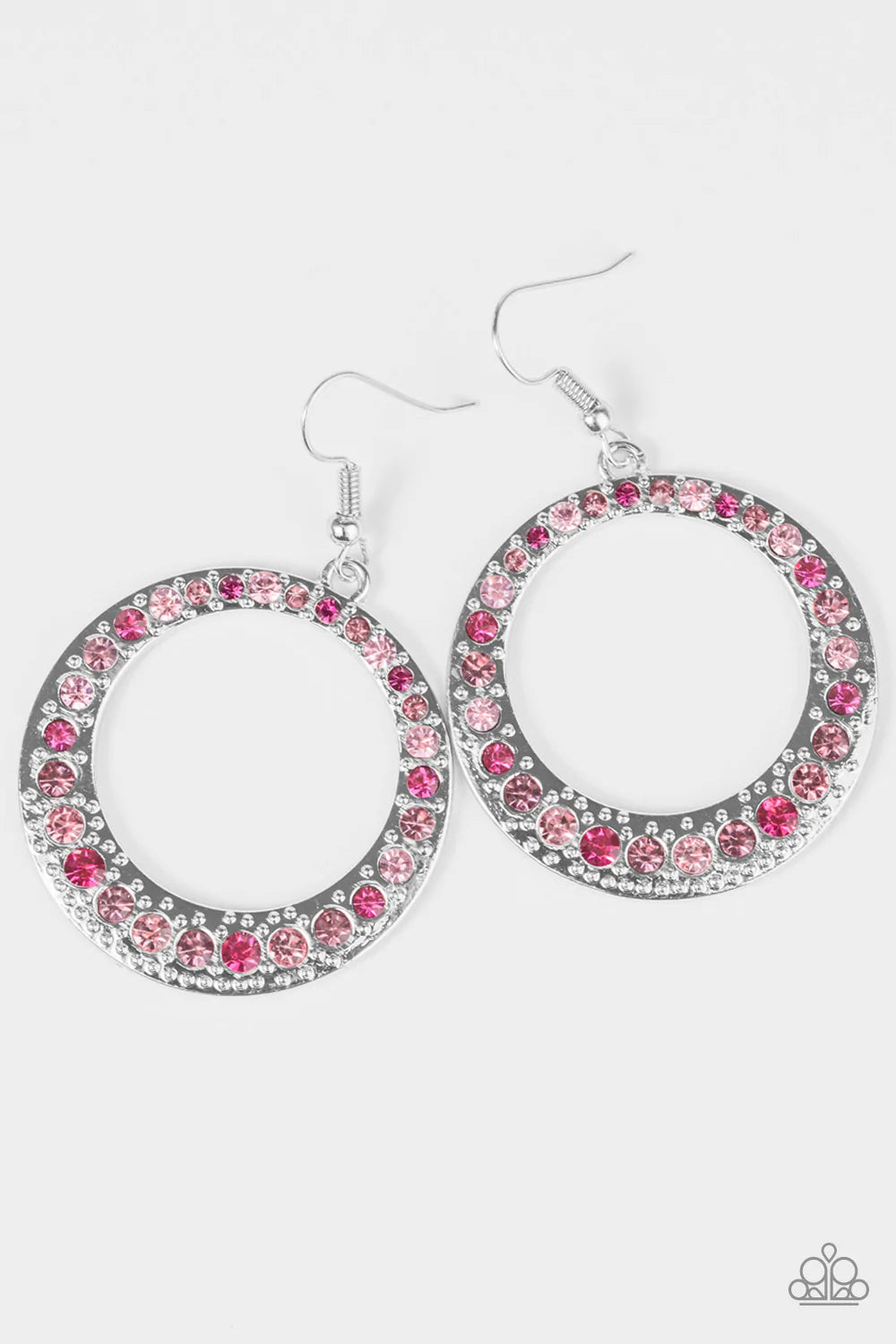 Paparazzi Earring ~ At A Stand STILETTO - Pink