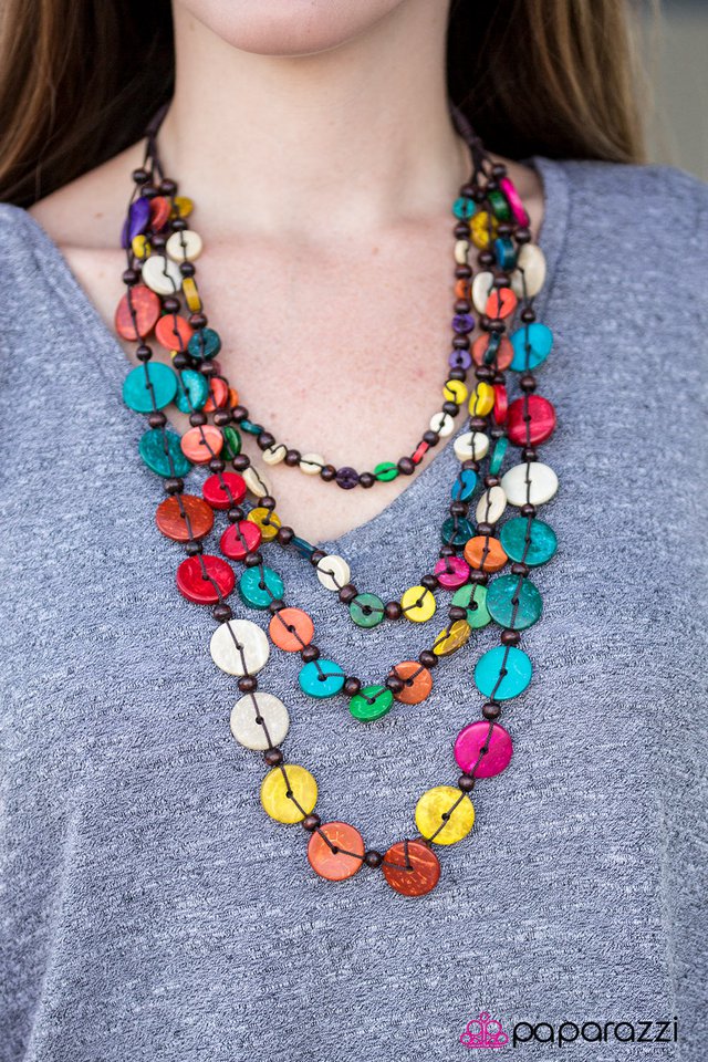 Paparazzi Necklace ~ Fiji Flair - Multi