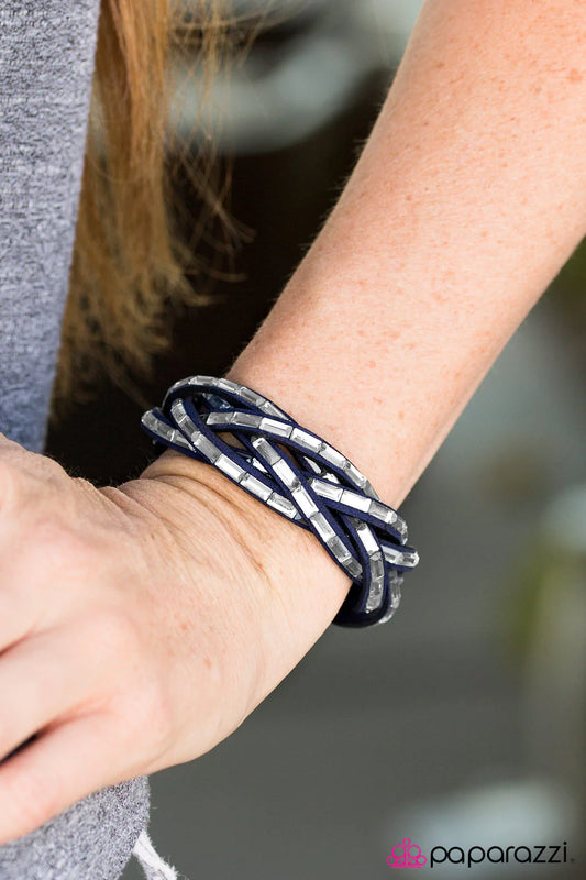 Pulsera Paparazzi ~ Leyenda del rock - Azul