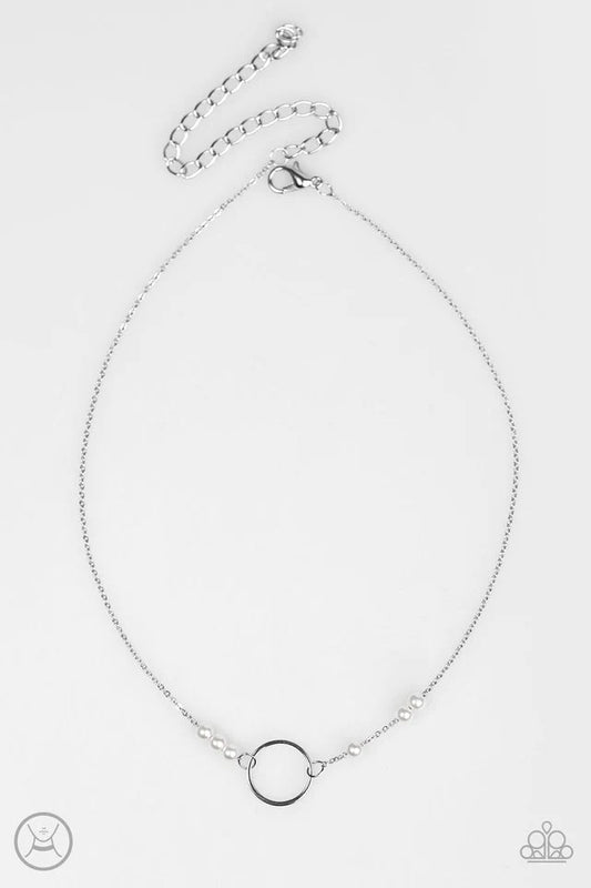 Paparazzi Necklace ~ Casual Shine - White