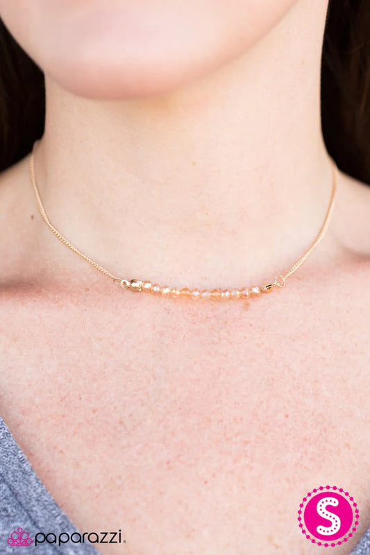 Collar Paparazzi ~ Brilla como las estrellas - Oro