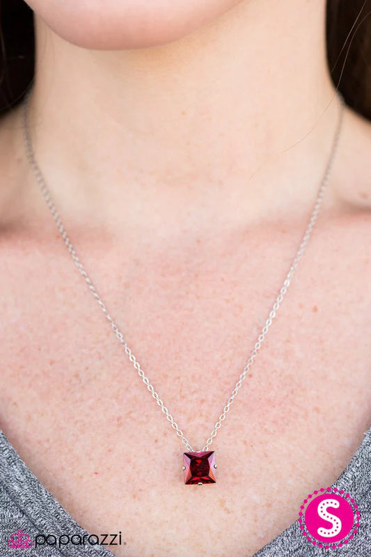 Paparazzi Necklace ~ Everyones A Star - Red