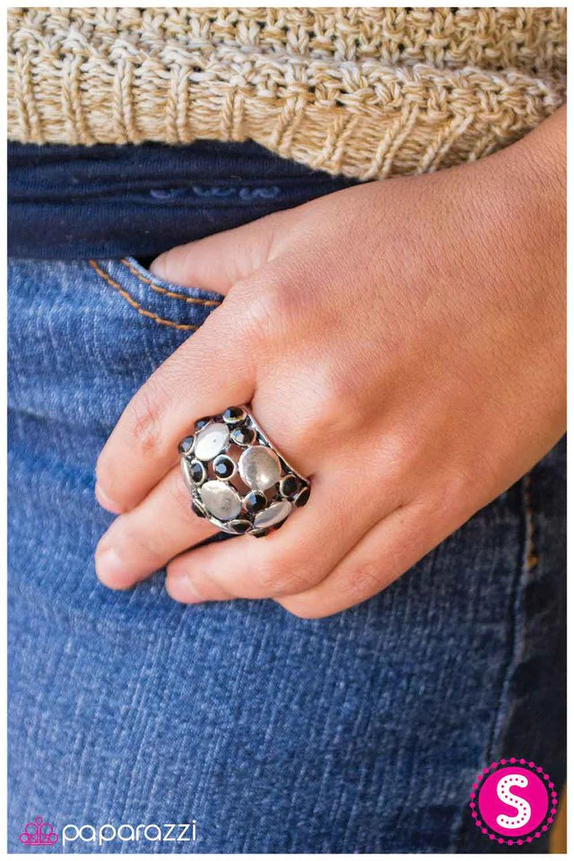 Paparazzi Ring ~ On the Spot - Black