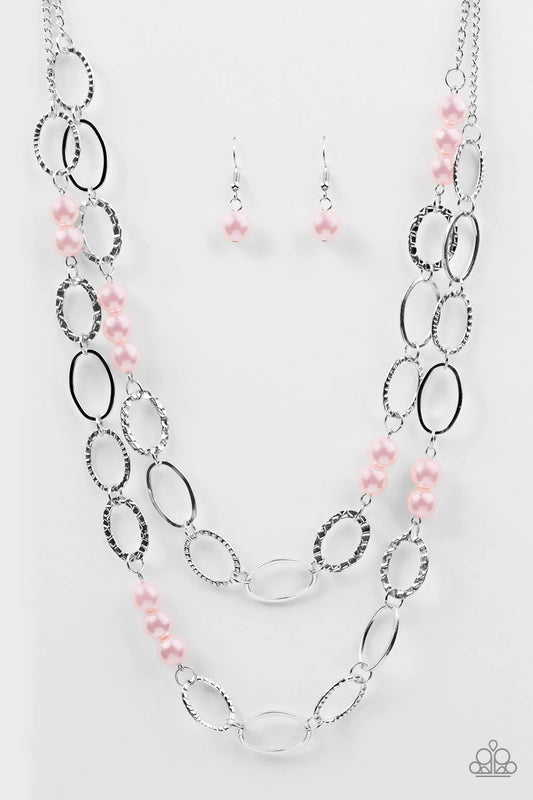 Paparazzi Necklace ~ Box Office Romance - Pink