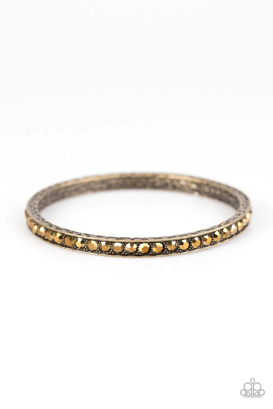 Paparazzi Bracelet ~ Laid-Back Luxury - Brass