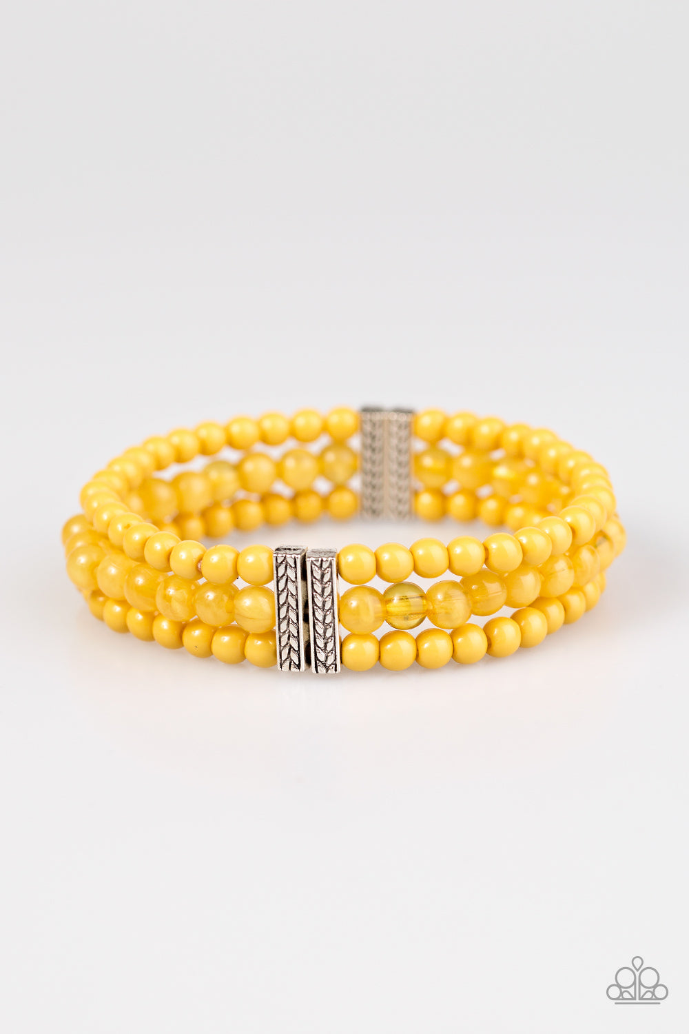 Paparazzi Bracelet ~ Malibu Muse - Yellow