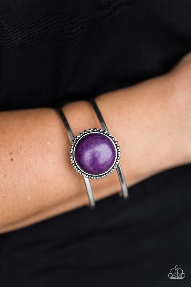 Paparazzi Bracelet ~ New Horizons - Purple