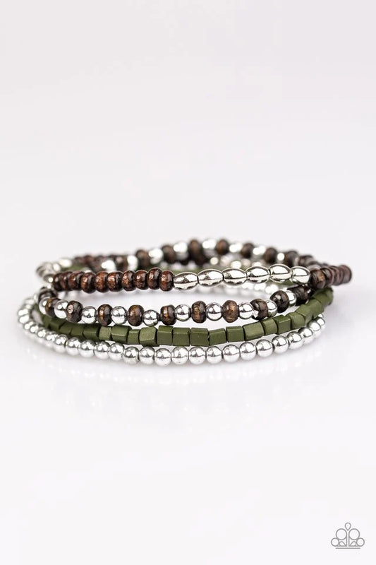 Pulsera Paparazzi ~ Land Cruiser - Verde