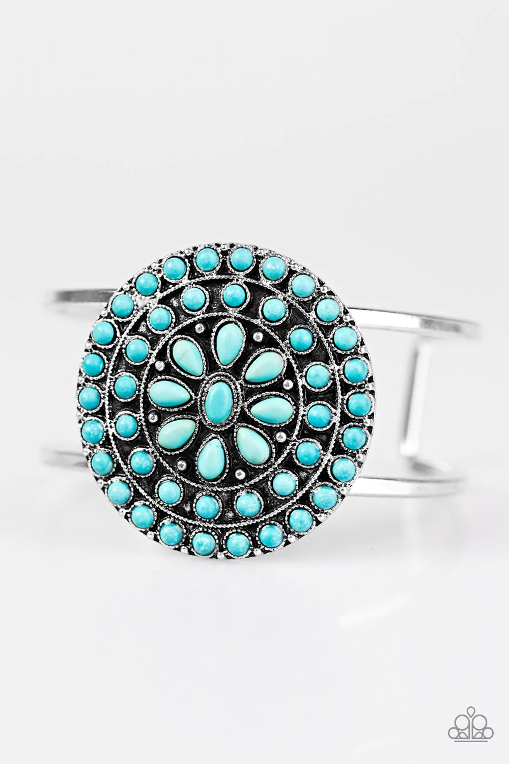 Pulsera Paparazzi ~ Desiertos florecientes - Azul