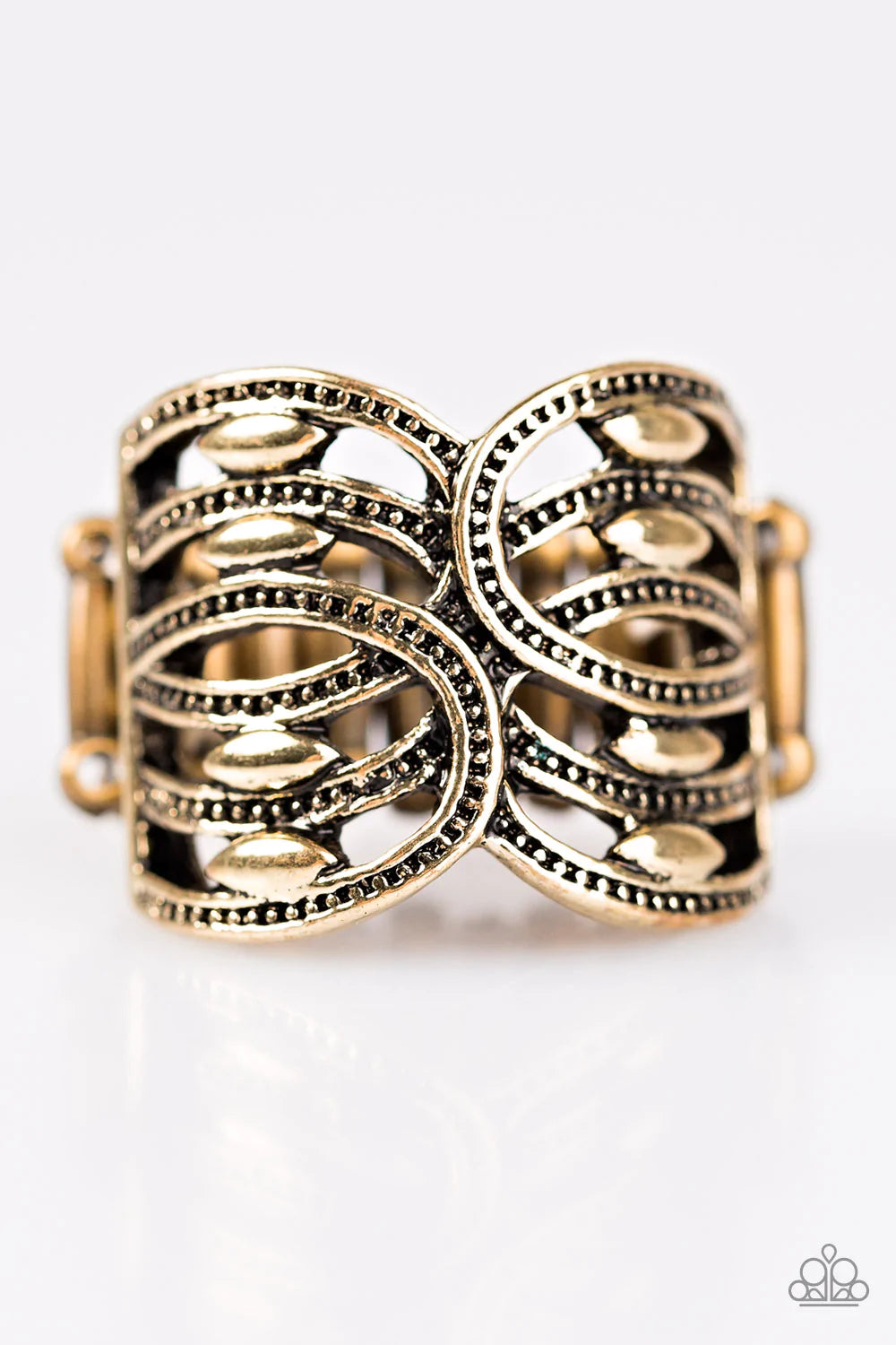 Paparazzi Ring ~ The Glory DAZE - Brass