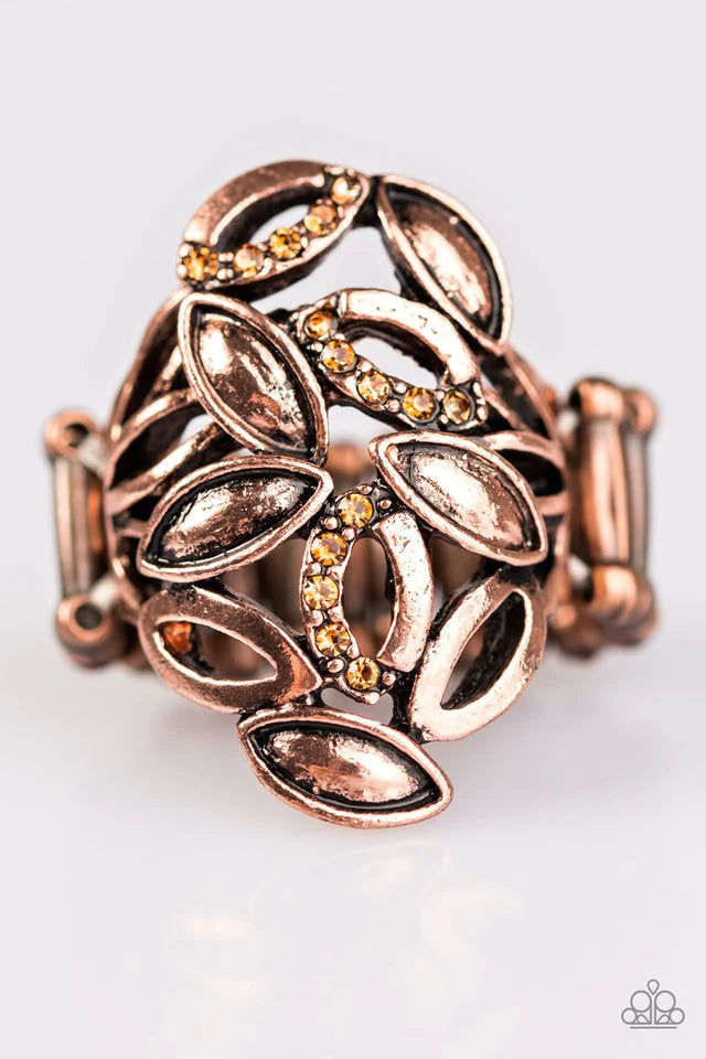 Paparazzi Ring ~ Autumn Awe - Copper