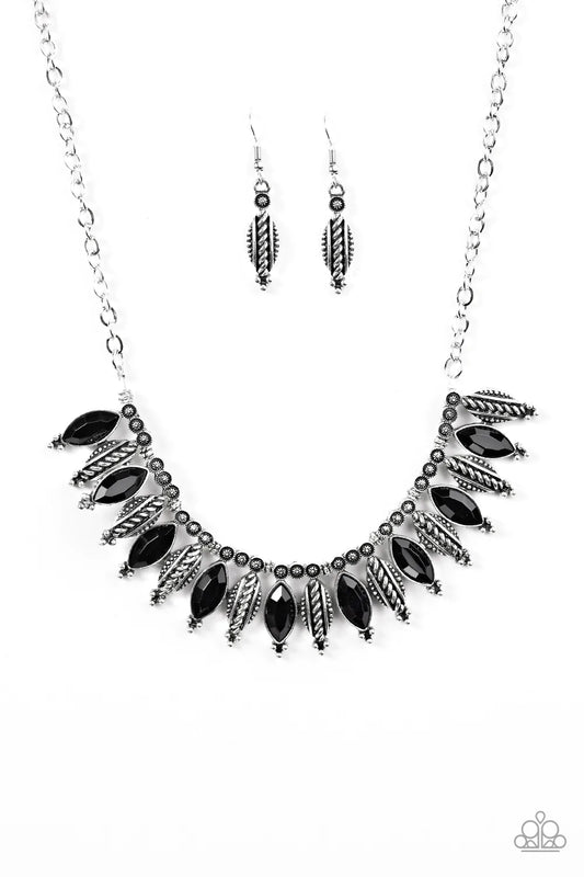 Paparazzi Necklace ~ Jungle Jamboree - Black