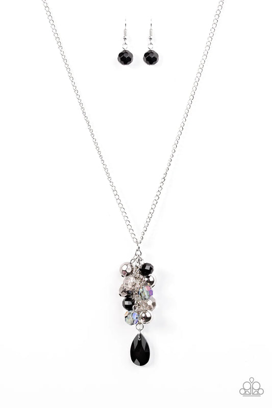 Paparazzi Necklace ~ Somewhere Over the GLITTER Rainbow - Black