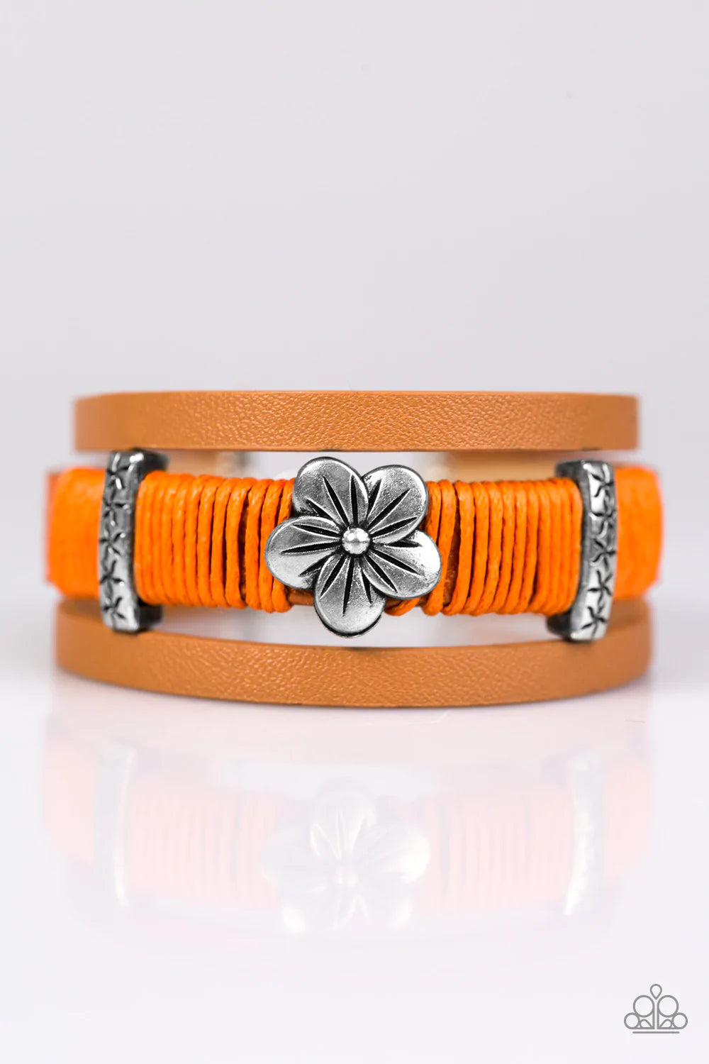 Pulsera Paparazzi ~ Hawaiian Haven - Naranja