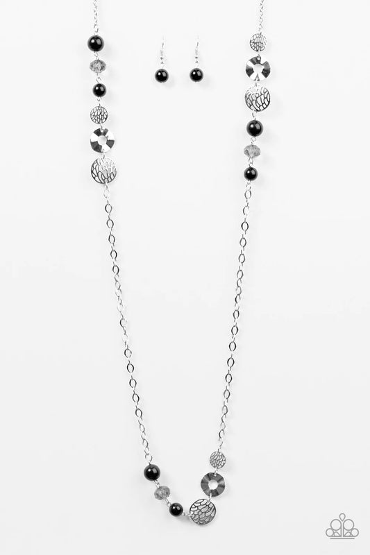 Paparazzi Necklace ~ Midnight Musical - Black