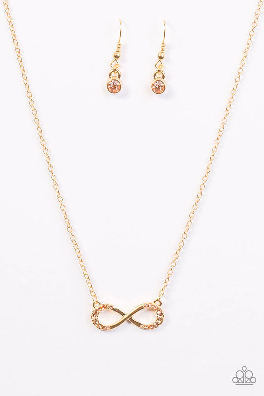 Paparazzi Necklace ~ Forever Glamorous - Gold