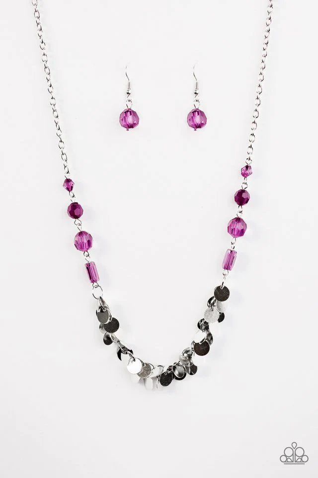 Paparazzi Necklace ~ Reap The Whirlwind - Purple