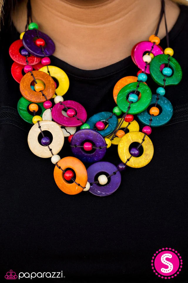 Paparazzi Necklace ~ Bahama Bliss - Multi