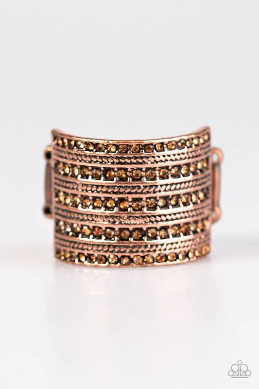 Paparazzi Ring ~ Be Your Own GLAM - Copper