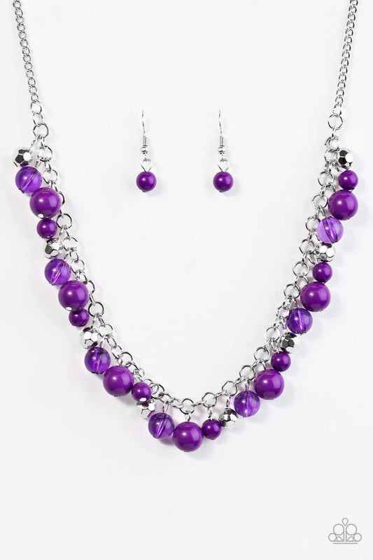 Paparazzi Necklace ~ Wander With Wonder - Purple