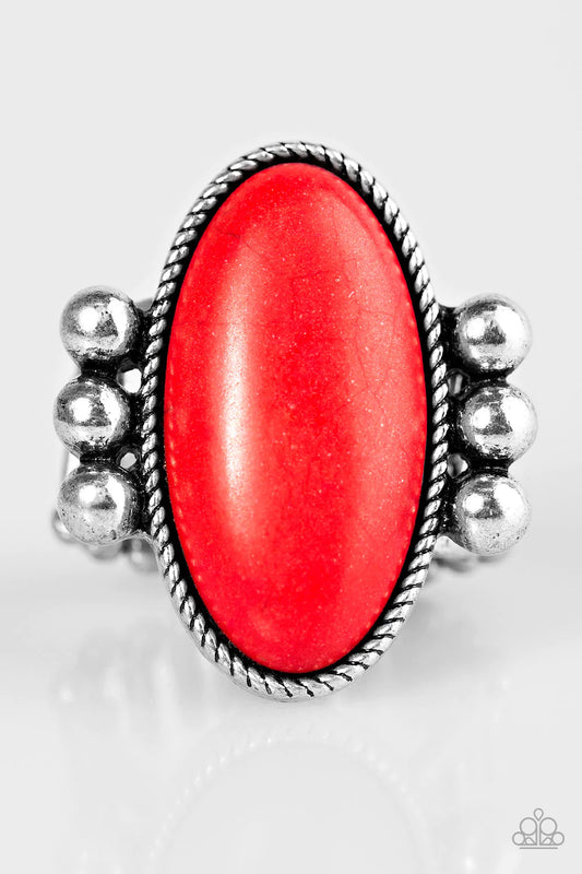 Anillo Paparazzi ~ Saltando ARENITAS - Rojo