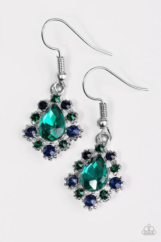 Paparazzi Earring ~ Rich and Regal - Multi