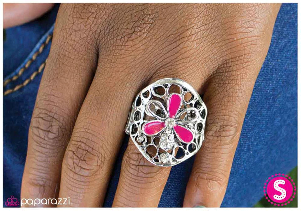 Anillo Paparazzi ~ Una cucharada de brillo - Rosa