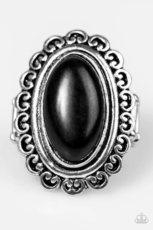 Anillo Paparazzi ~ Western Wayfarer - Negro