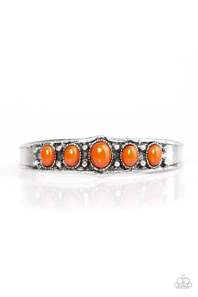 Paparazzi Bracelet ~ Highlander - Orange