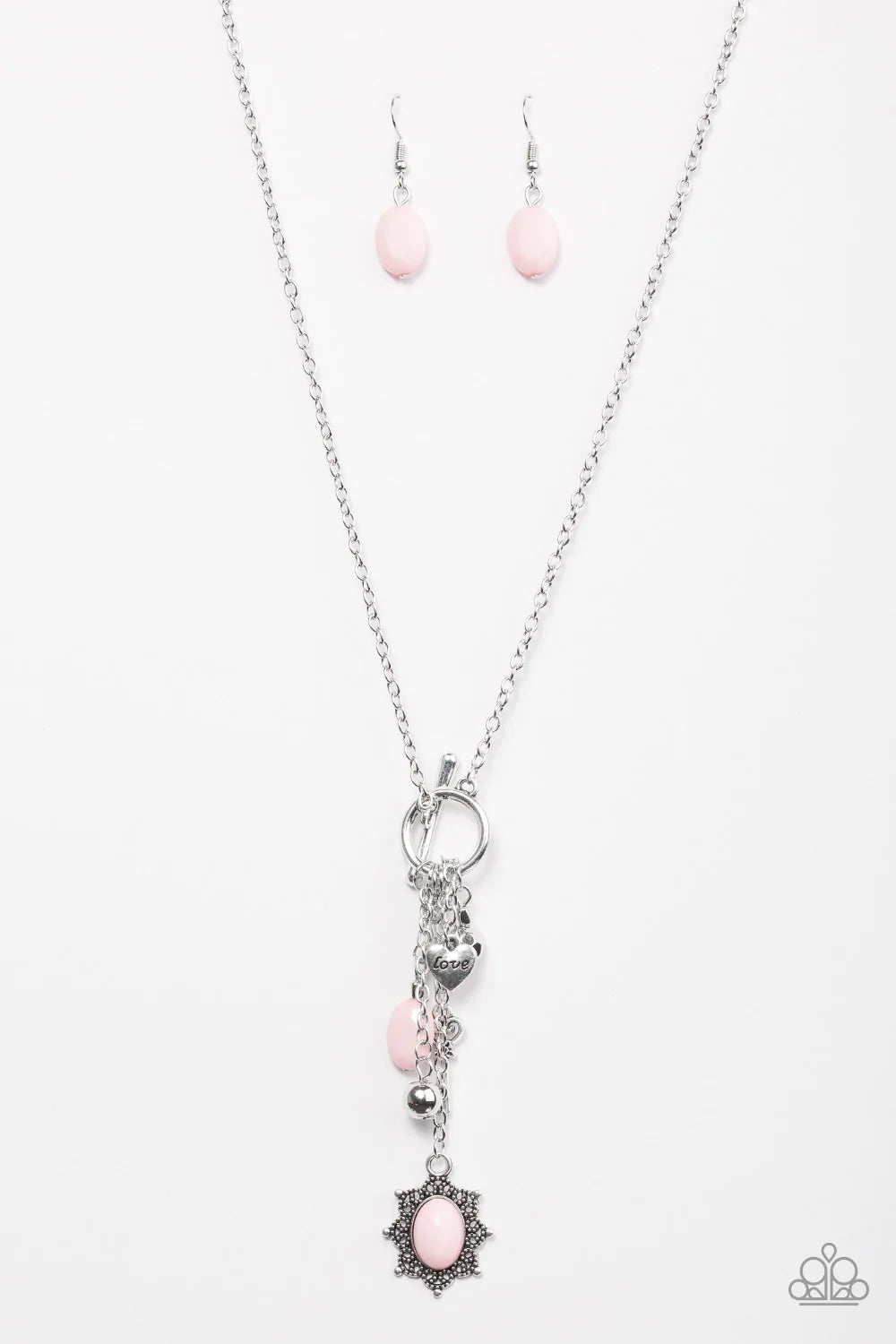 Paparazzi Necklace ~ Love Lullaby - Pink