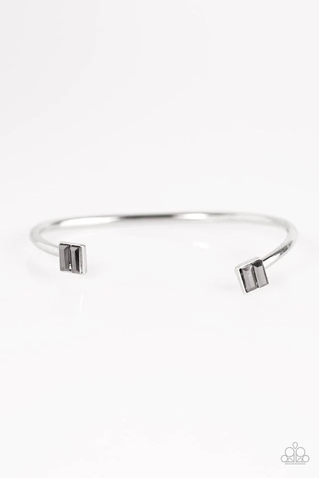 Pulsera Paparazzi ~ Twinkling Times Square - Plata