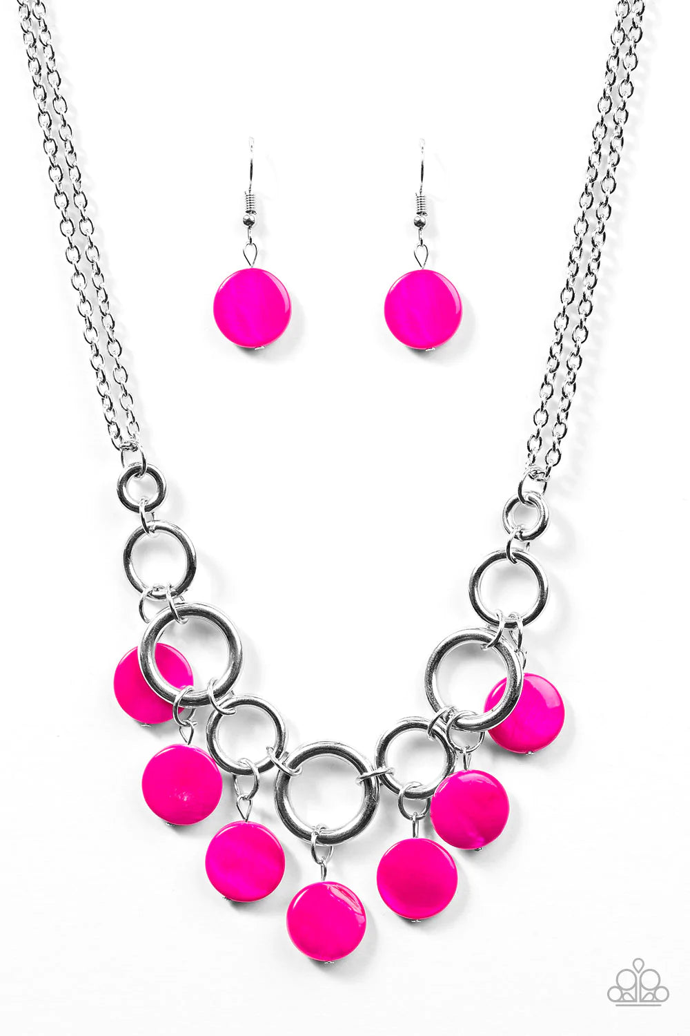 Paparazzi Necklace ~ Coastal Adventure - Pink