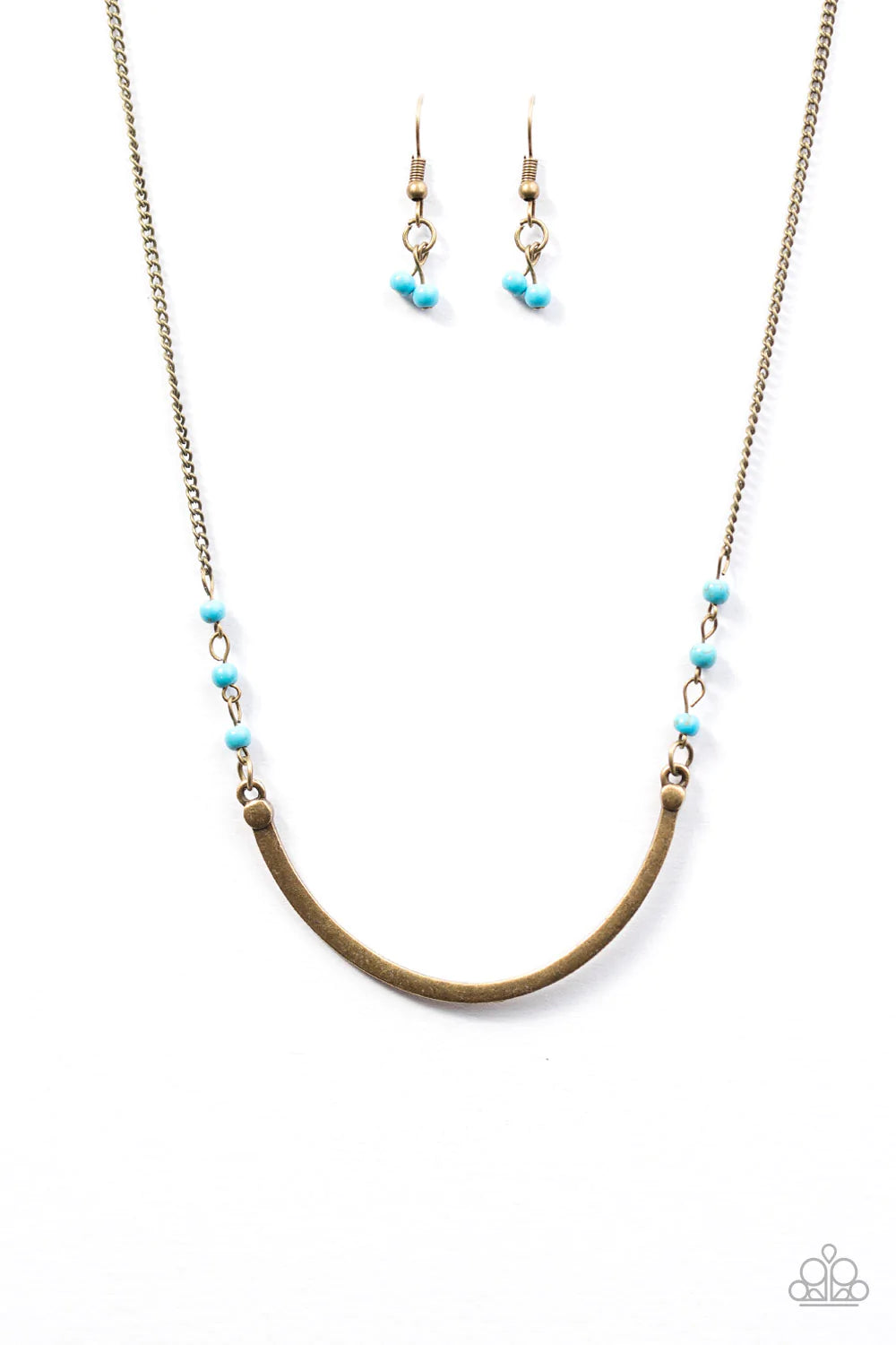 Paparazzi Necklace ~ Canyon Horizon - Brass