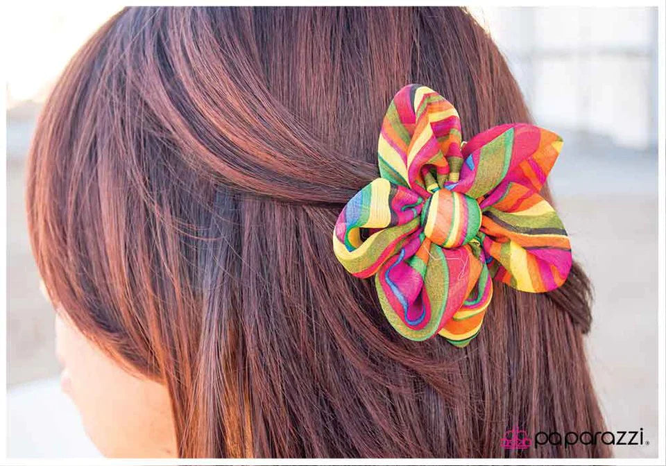 Paparazzi Hair Accessories ~ This Used to Be My Playground - Orange