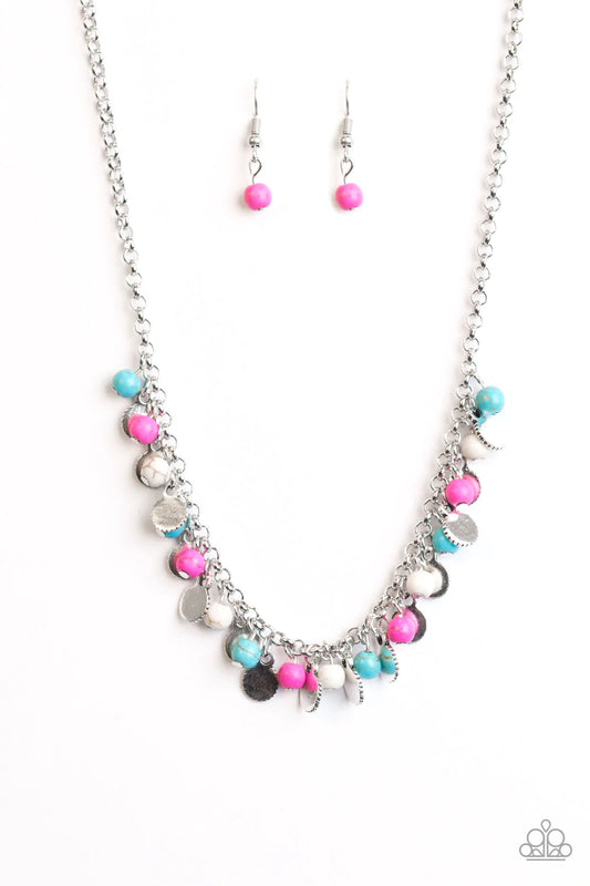 Paparazzi Necklace ~ Prehistoric Prima Donna - Multi