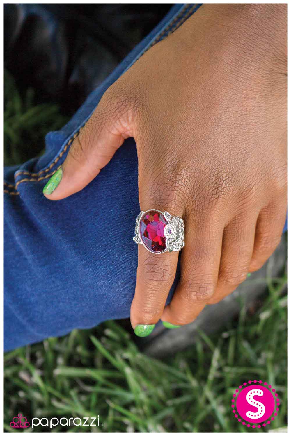 Anillo Paparazzi ~ Su Majestad - Rosa