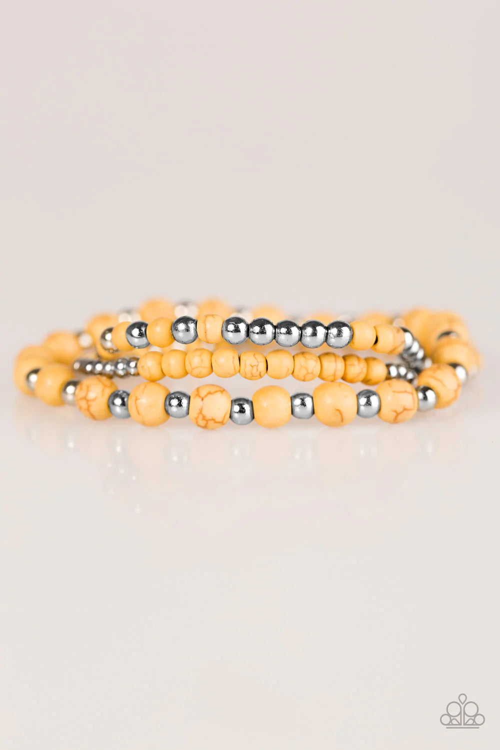 Pulsera Paparazzi ~ Desierto Anasazi - Amarillo