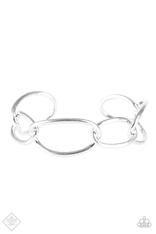 Pulsera Paparazzi ~ CADENA y Sencilla - Plata