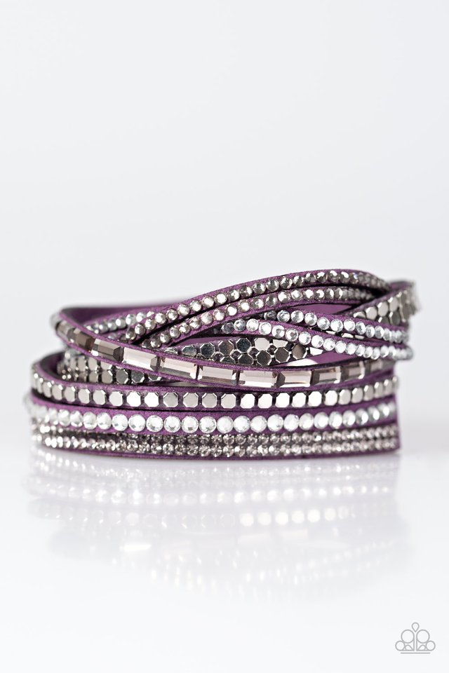 I Came To Slay - Purple - Paparazzi Bracelet Image