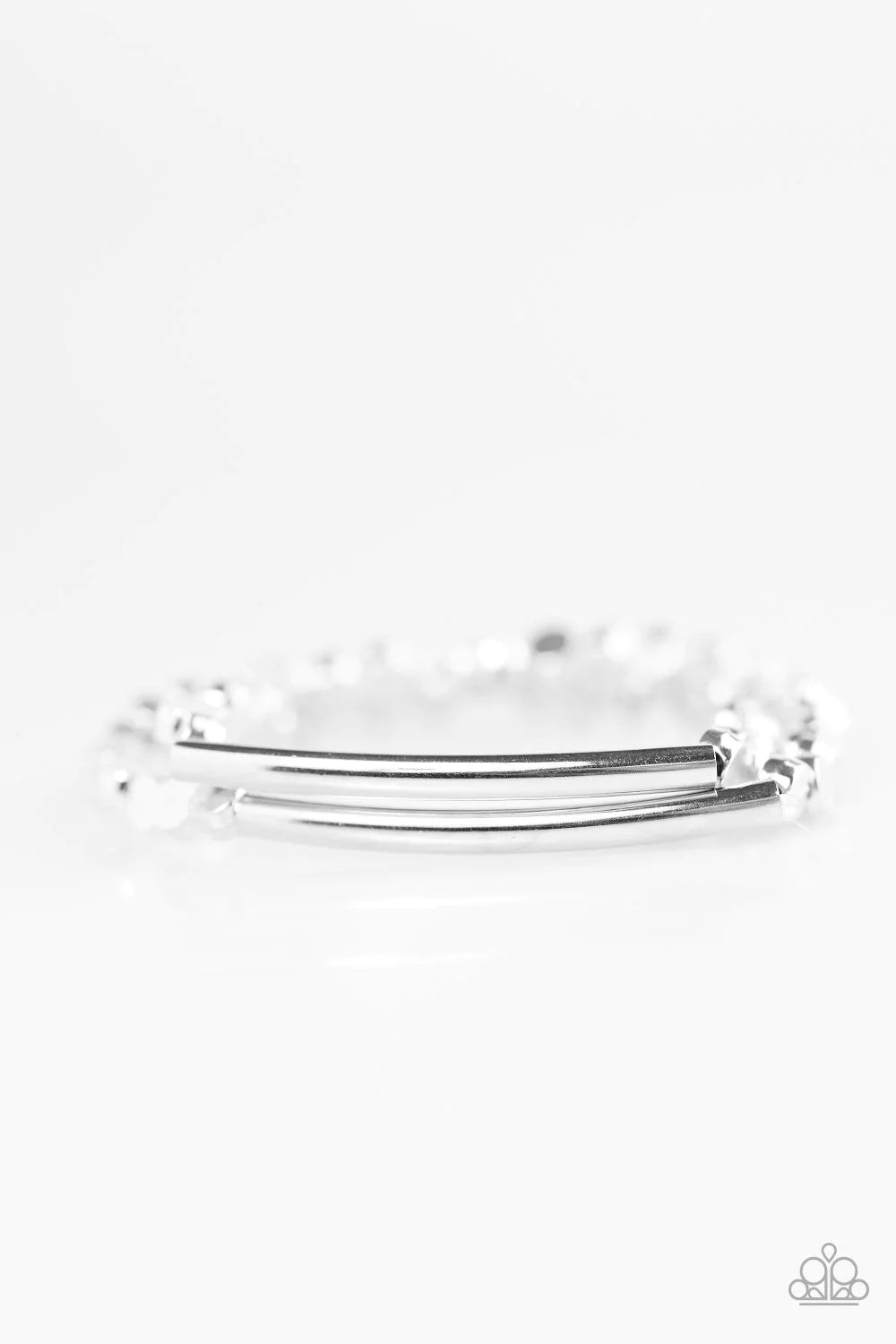 Paparazzi Bracelet ~ Life Is A GLEAM - Silver