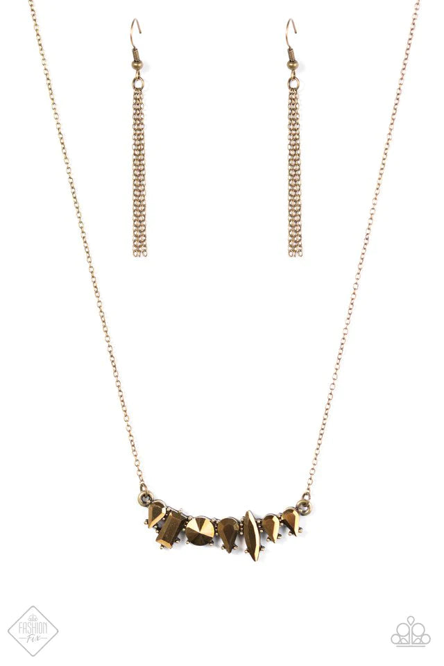 Paparazzi Necklace ~ Living The Luxe Life - Brass