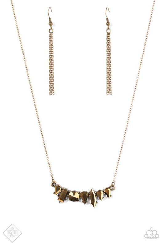 Paparazzi Necklace ~ Living The Luxe Life - Brass